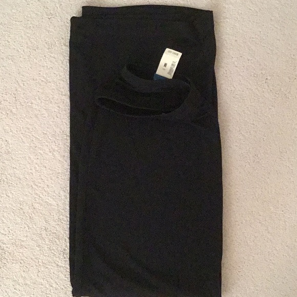 EDDIE BAUER Maxi jersey black skirt - size M - Picture 4 of 4